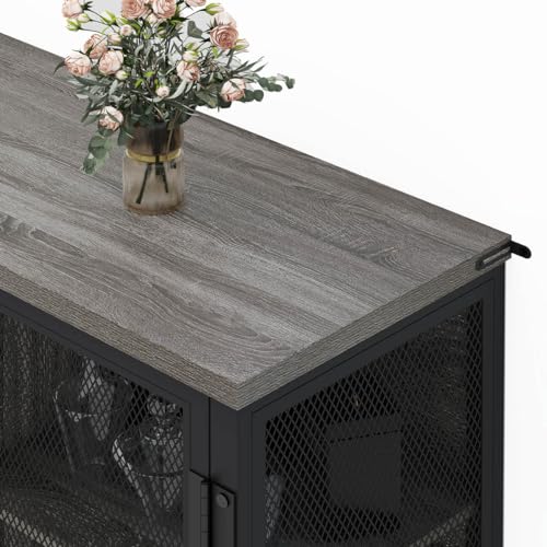 Small Coffee Bar Cabinet with Storage