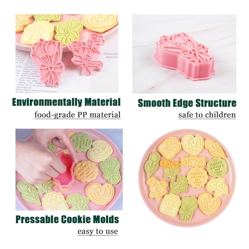 Mother‘s Day Cookie Cutters