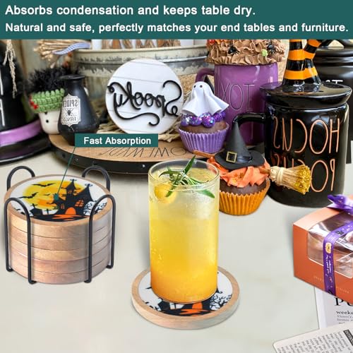 Halloween Coasters Set of 6