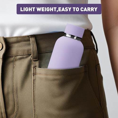 Small Water Bottle 12oz with Clip