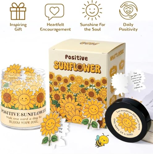 Positive Sunflower Jar (2 Count)