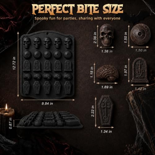 Skull Candy Chocolate Cake Pan 5