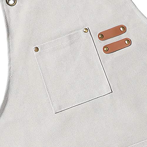 Chef Aprons for Men Women with Oversized Pockets