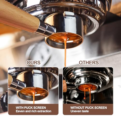 54 mm Bottomless Portafilter Compatible with Breville Barista BES870XL