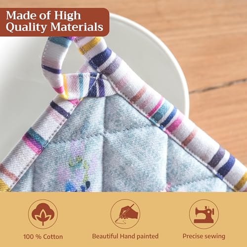 Pot Holders 100% Cotton Potholders (2 Count)