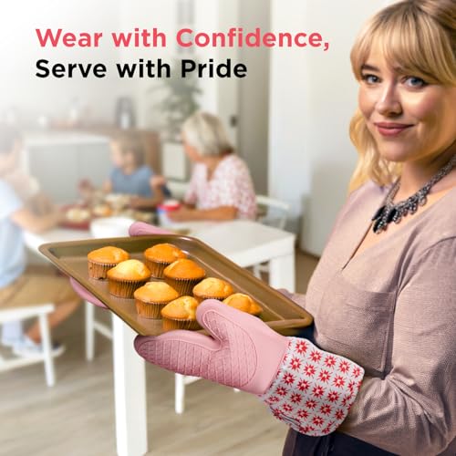 UltraShield Silicone Oven Mitts (2 Count)