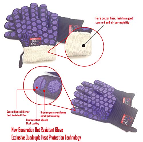 Heat Resistant Oven Glove (2 Count)