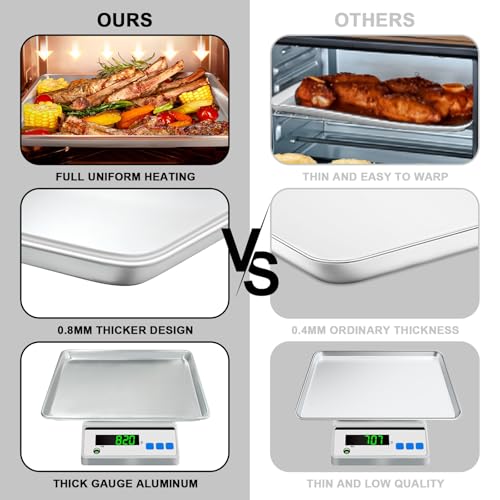 Half Sheet Pans with Rack Set (2 Count)