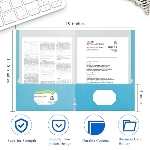 File folders with Pockets (50 Count)