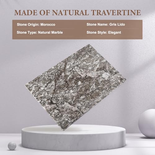 Natural Marble Cutting Board for Kitchen Pastry Bread