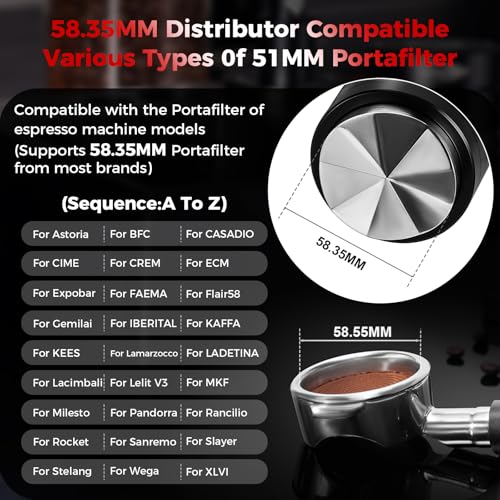 58.35MM Espresso Coffee Distributor