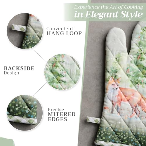 Maison d'Hermine Oven Gloves 100% Cotton Oven Mitt