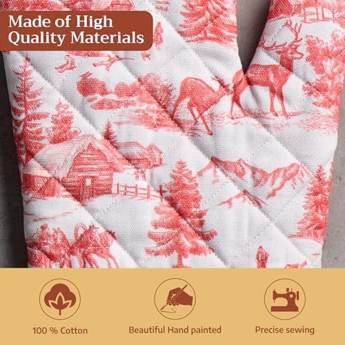 Maison d'Hermine Oven Gloves 100% Cotton Oven Mitt