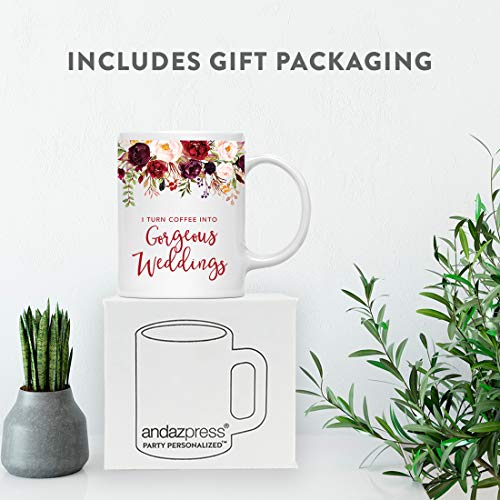 11oz. Wedding Ceramic Coffee Tea Mug Gift for Wedding Planner