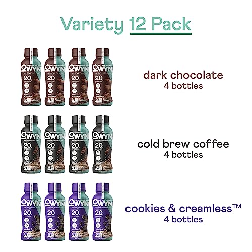20g Protein Shake Variety Pack (144 Fl Oz)