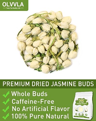 Dried Jasmine Flowers (3 Ounce)