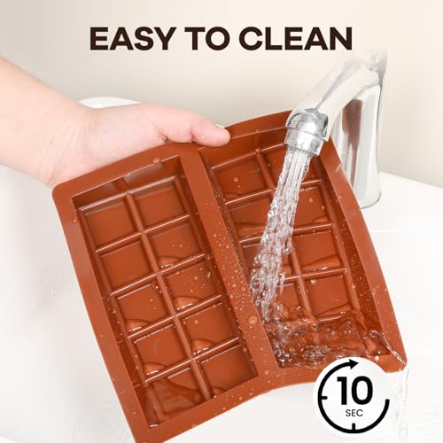 Dubai Chocolate Molds 1 Inch Deep (2 Count)