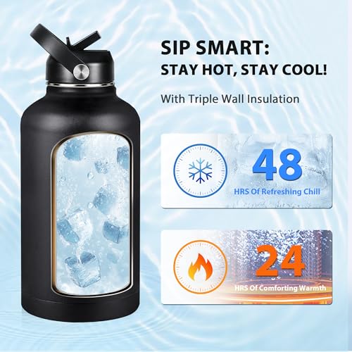 Insulated Water Bottle 64 oz