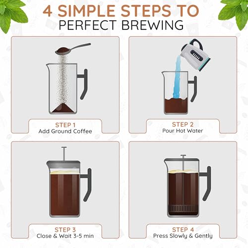 54 oz French Press Coffee Maker