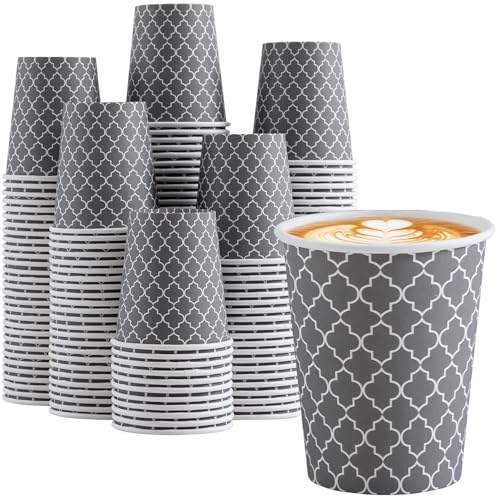 Coffee Cups 10 oz 200 Pack (200 Count)