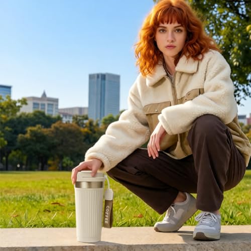 Vacuum Insulated Stainless Steel Travel Coffee Mug