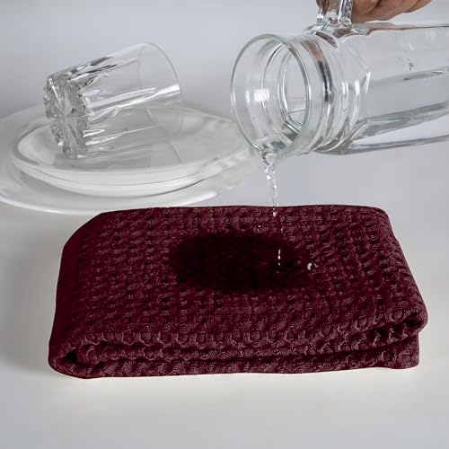 100% Cotton Premium Waffle Kitchen Towels