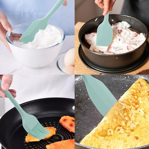 Silicone Spatulas Set (6 Count)
