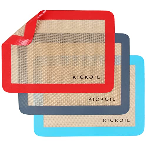 Silicone Baking Mats Set of 3