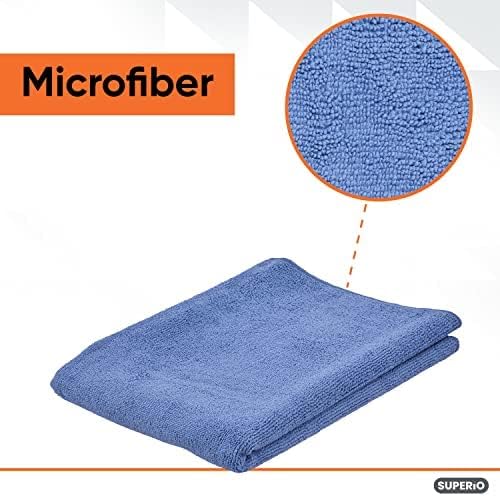 Microfiber Squeegee Mopping Towel Large Miracle Cloth 20 x 30 Streak Free Microfiber Floor Cloth (2 Count)
