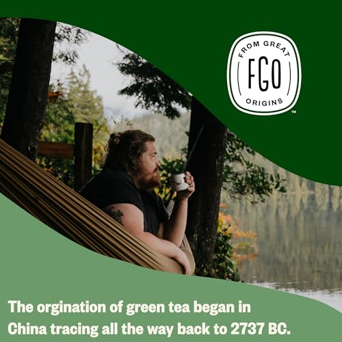 Organic Green Decaf Tea (100 Count)