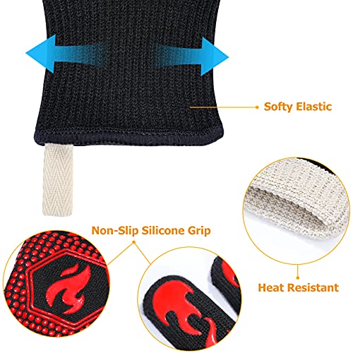 BBQ Gloves Oven Gloves 1472℉ Extreme Heat Resistant