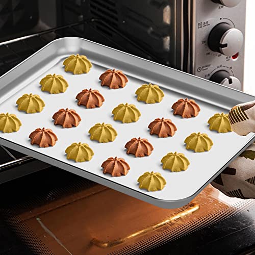 Baking Sheet with Rack Set [2 Pans + 2 Racks]