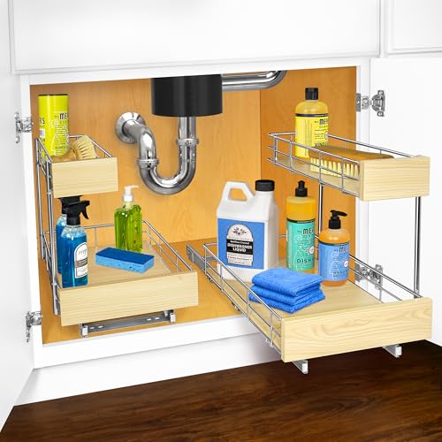 SELECT™ Pull Out Under Sink Kitchen Cabinet Organizer
