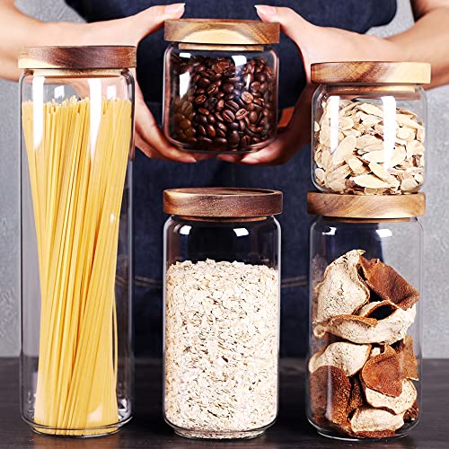 Set of 5 Kitchen Canisters
