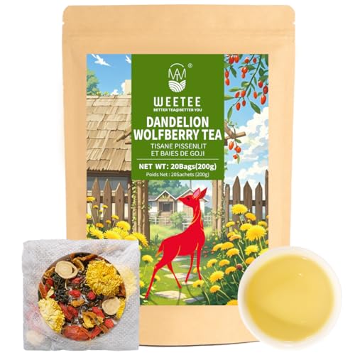 Dandelion Wolfberry Tea Bags 200g 60 (20 Count)