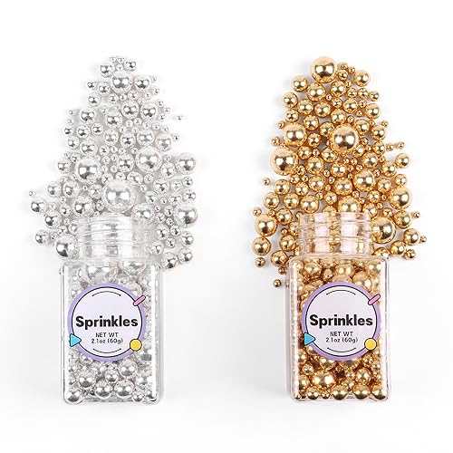 Pearl Sprinkles for Cake Decorating (4.2 Ounce)