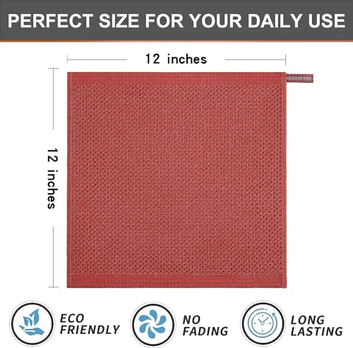 100% Cotton Waffle 12 (12 Count)