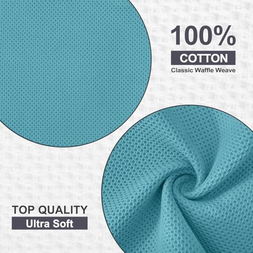 100% Cotton Waffle 6 (6 Count)