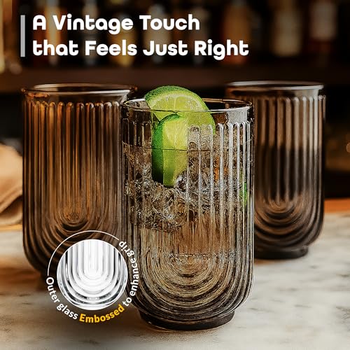 Vintage Glassware (4 Count)