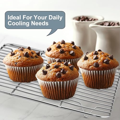 Cooling Rack 9.75” x 7.5” Stainless Steel Wire Baking Rack