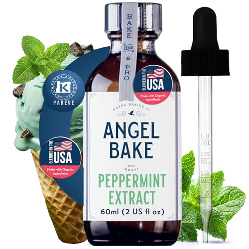Angel Bake Pure Peppermint Extract (2 Fl Oz)