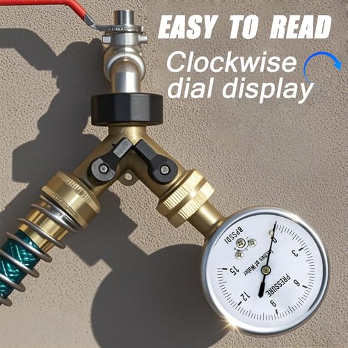 0 15 Inches of Water Column Gauge