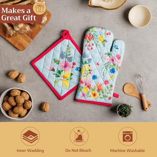 Maison d'Hermine Oven Gloves 100% Cotton Oven Mitt