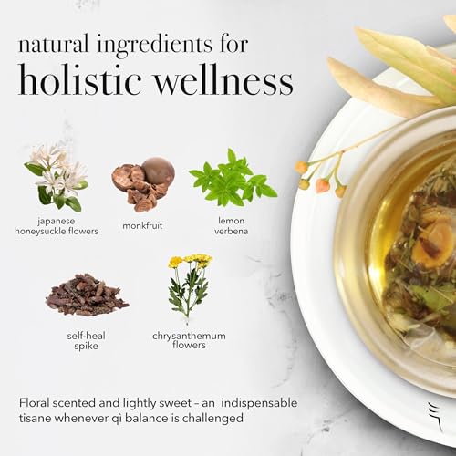 Qìsane Organic Honeysuckle Herbal Tea Bags