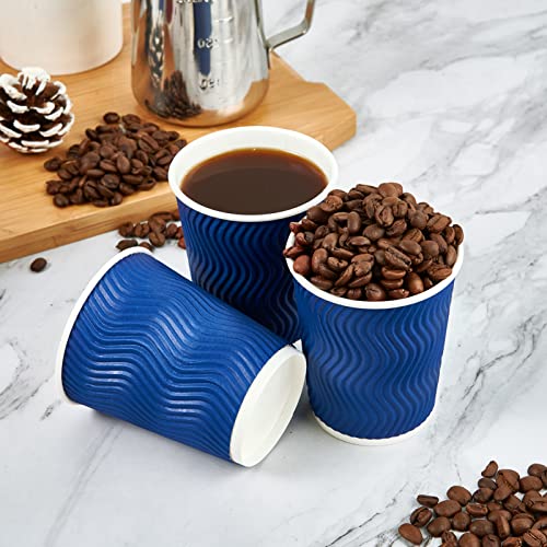 Disposable Paper Coffee Cups (120 Count)
