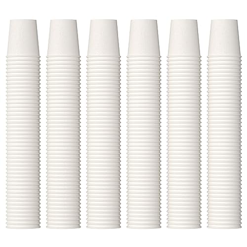 2oz Bathroom Cups 1440 Pack Small Paper Cup White Mouthwash Cup (1440 Count)
