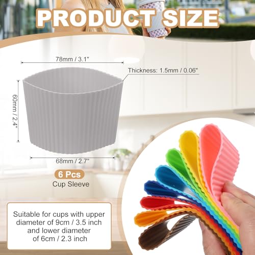 6Pack Coffee Cup Sleeves (6 Count)