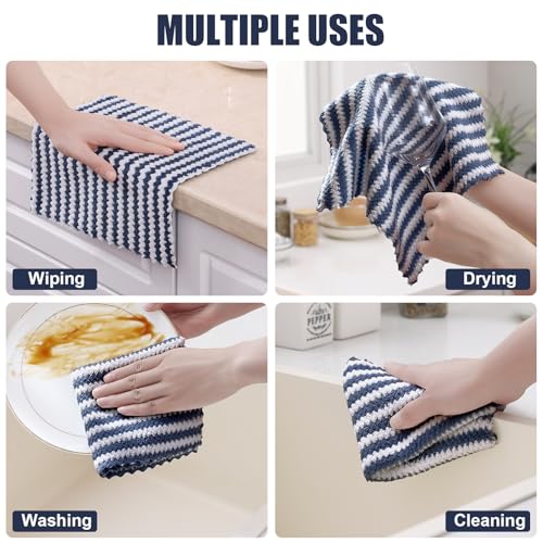 18 Pack Coral Velvet Dish Cloths (18 Count)
