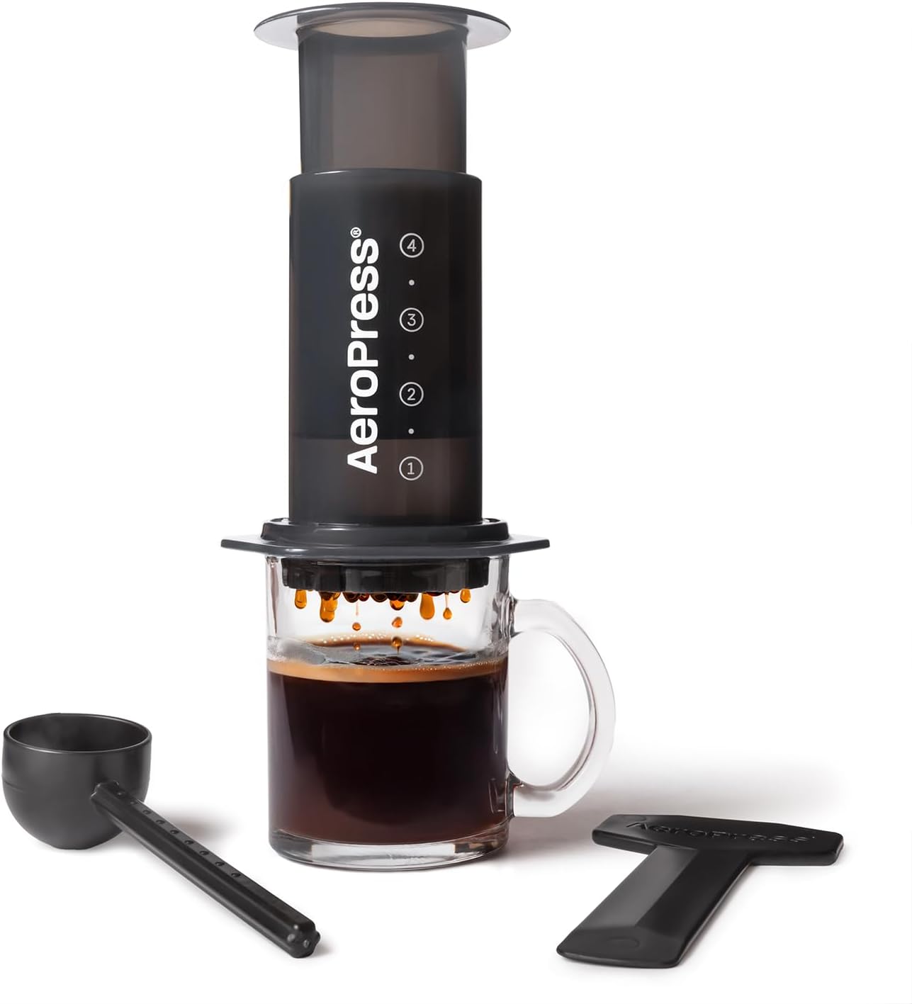 AeroPress Original Coffee Press – 3 In 1 Brew Method Combines French Press, Espresso, Full Bodied Coffee Without Grit or Bitterness, Small Portable Coffee Maker for Camping & Travel - Blissbrew