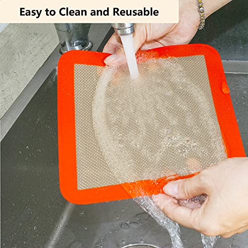 Silicone Baking Mats for 8 inch Square Cake Pan